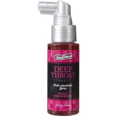 throat numbing spray for oral sex|Good Head TO.